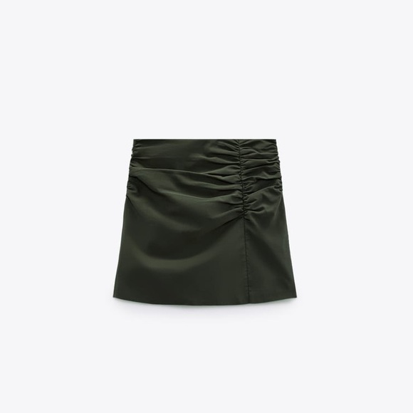 Zara Set - Stretch Linen Blend Crop Top & Skirt - Picture 16 of 17